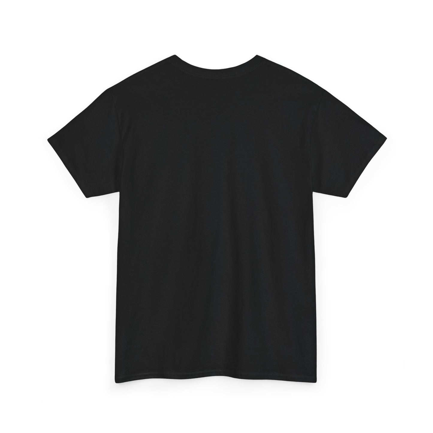 black t-shirt blank back 