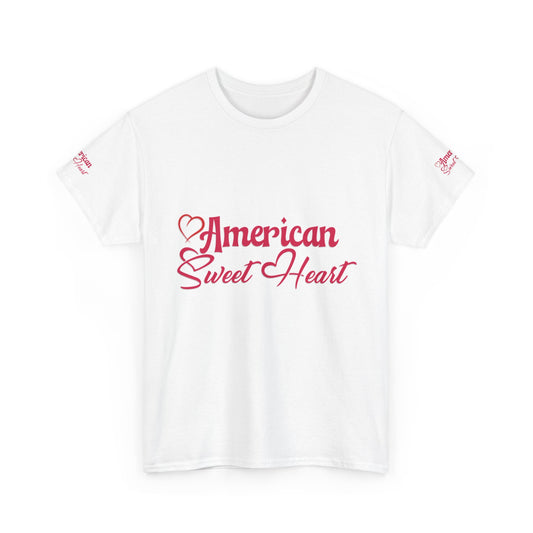 white american sweatheart t-shirt